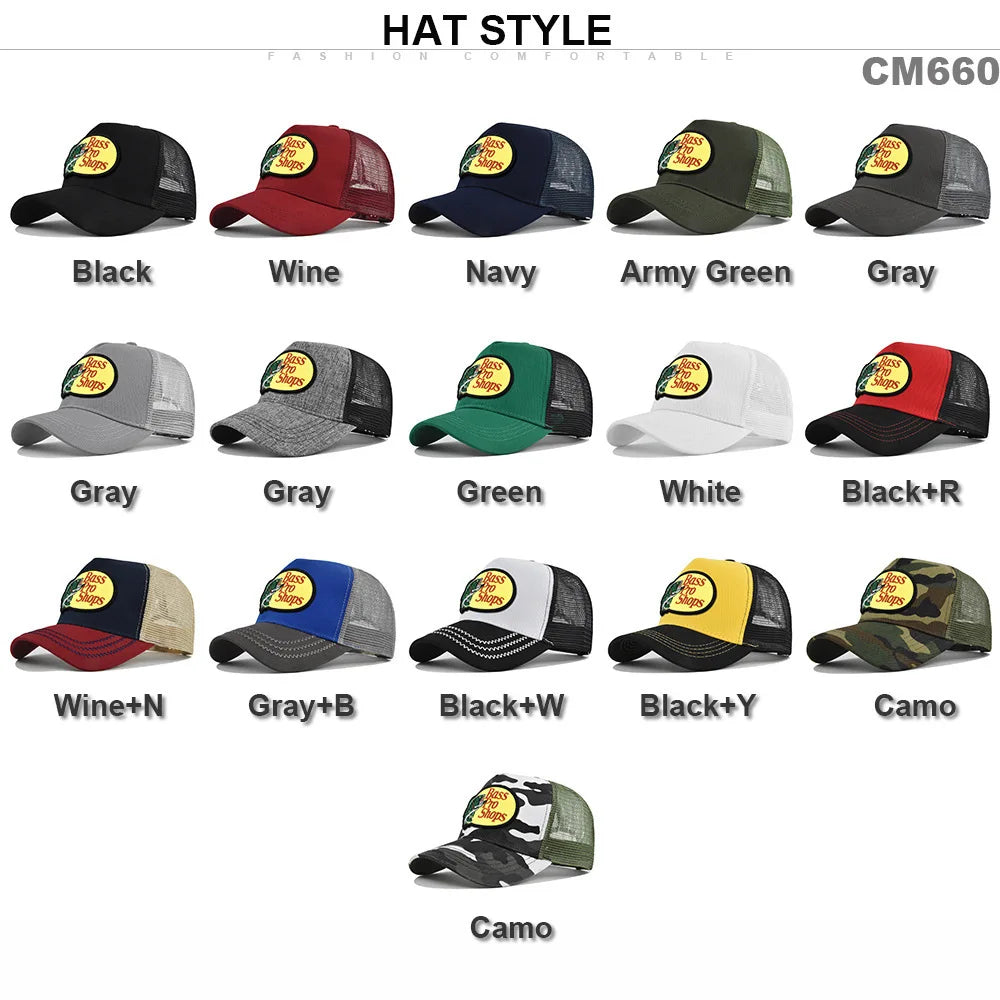 Summer bass hat